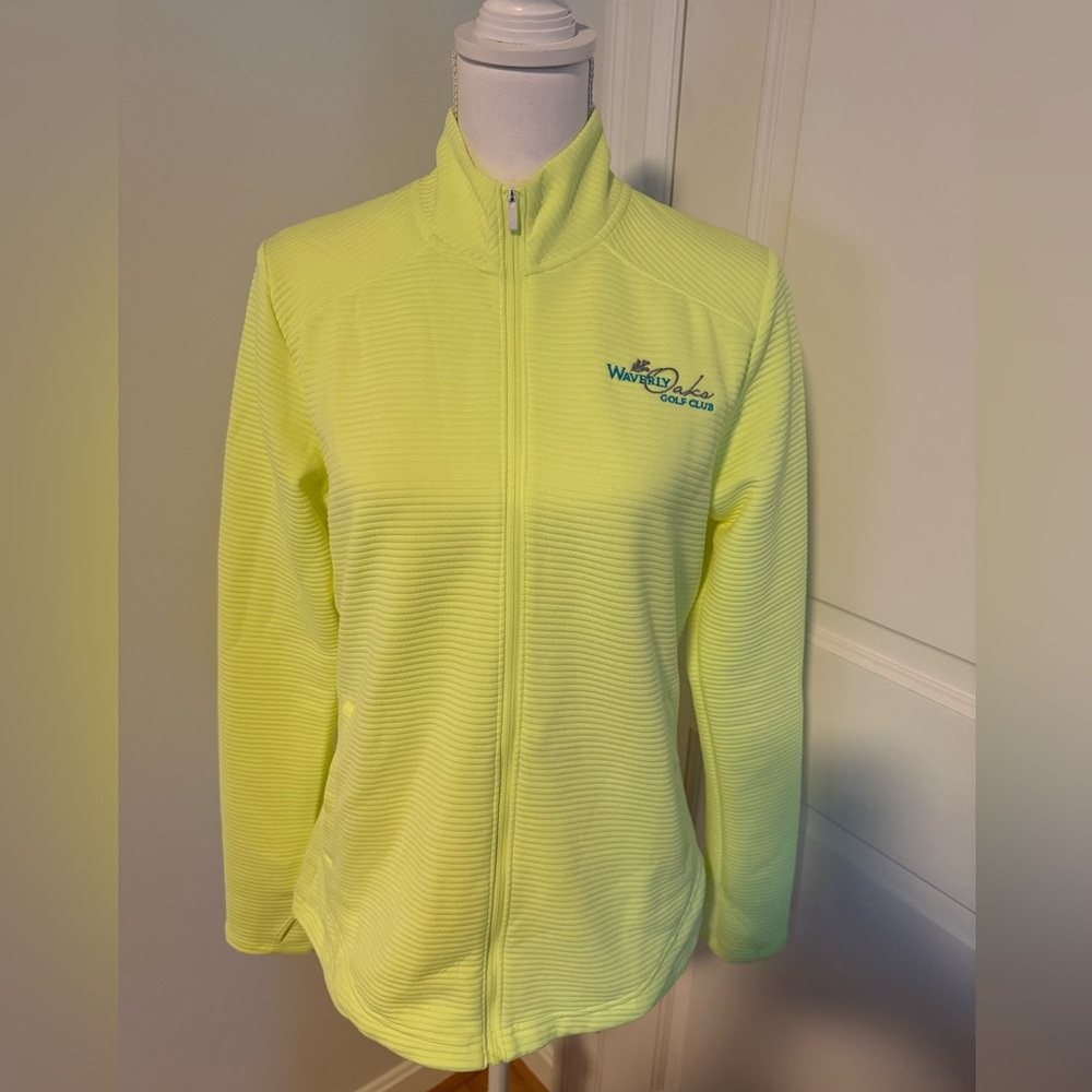 Adidas women’s golf pullover - NWOT - M - Yellow